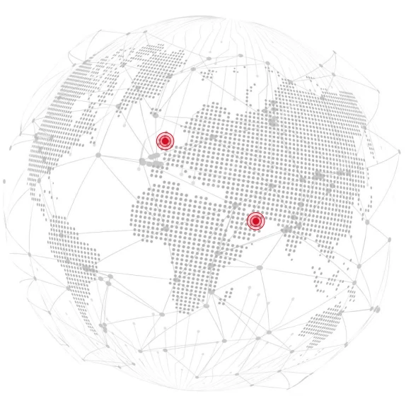 Map of Promat Locations